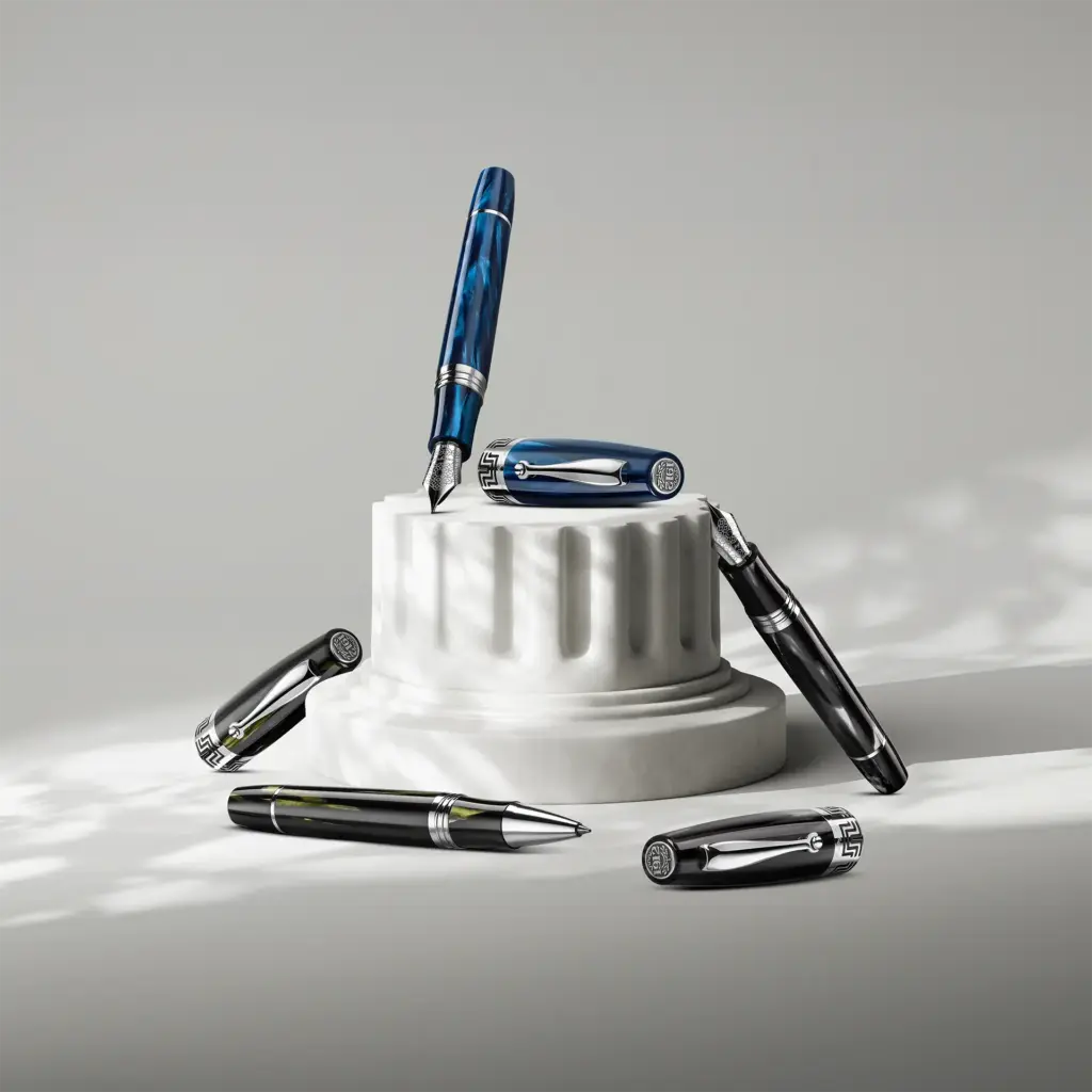 Montegrappa Extra 1930 Fountain Pen, Mediterranean Blue