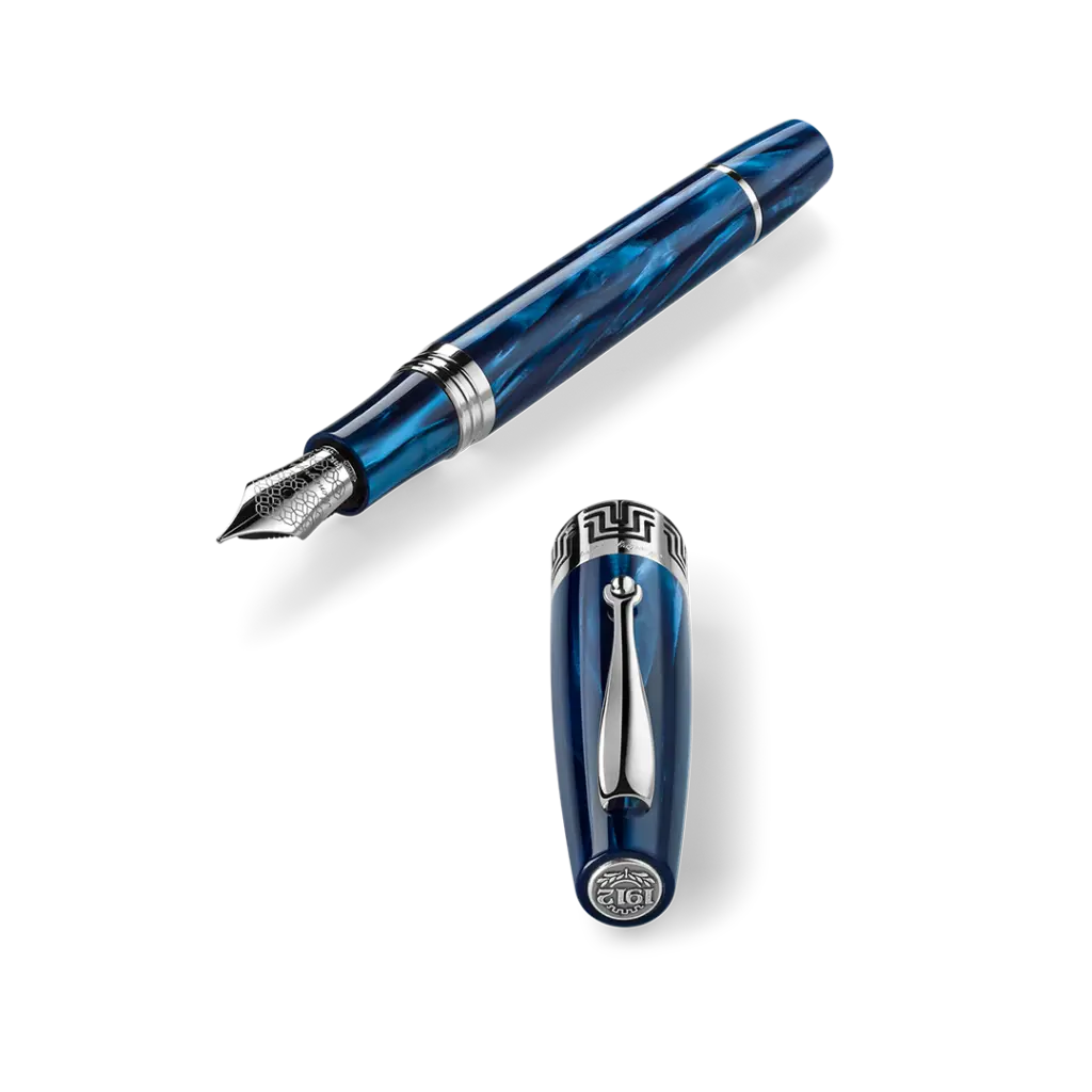 Montegrappa Extra 1930 Fountain Pen, Mediterranean Blue