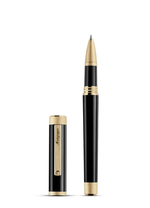 Montegrappa Zero Rollerball, IP Yellow Gold