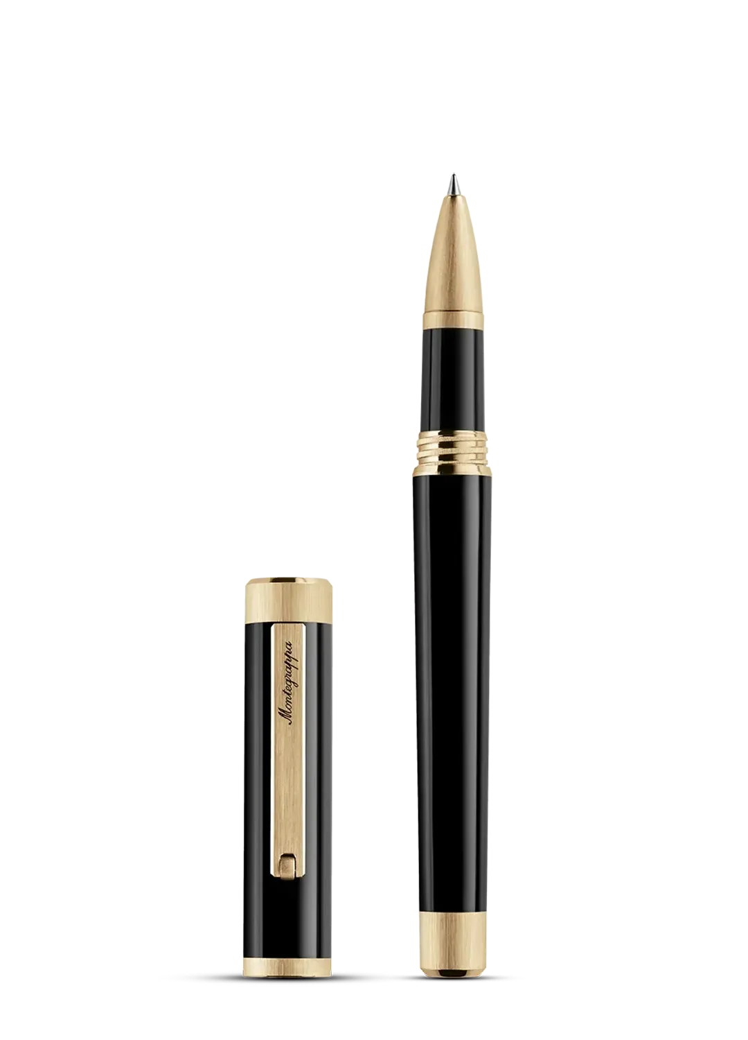 Montegrappa Zero Rollerball, IP Yellow Gold